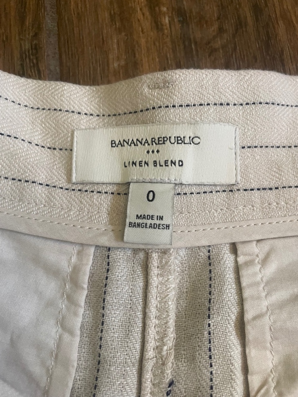 Banana Republic linen shorts
